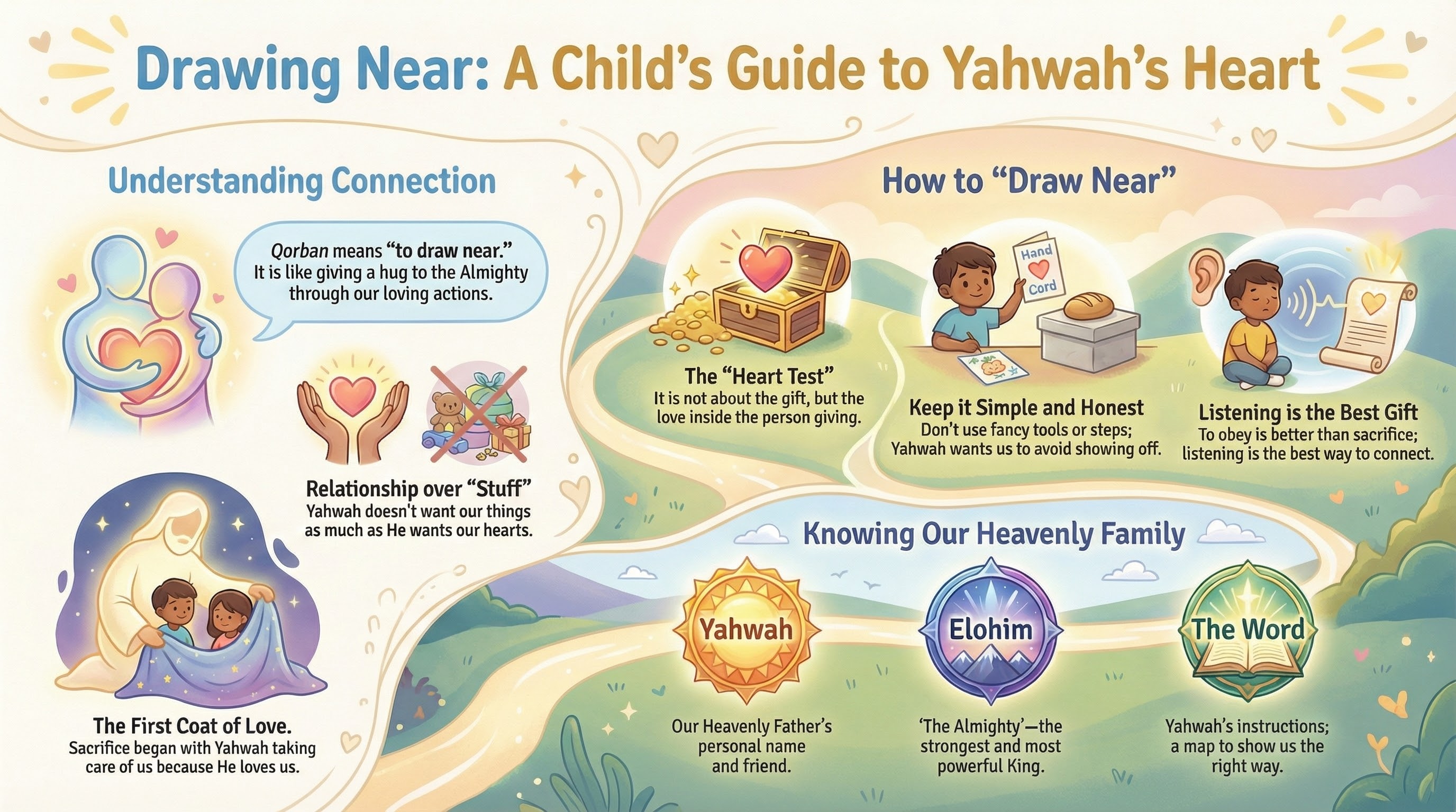 Drawing Near: A Child’s Guide to Yahwah’s Heart