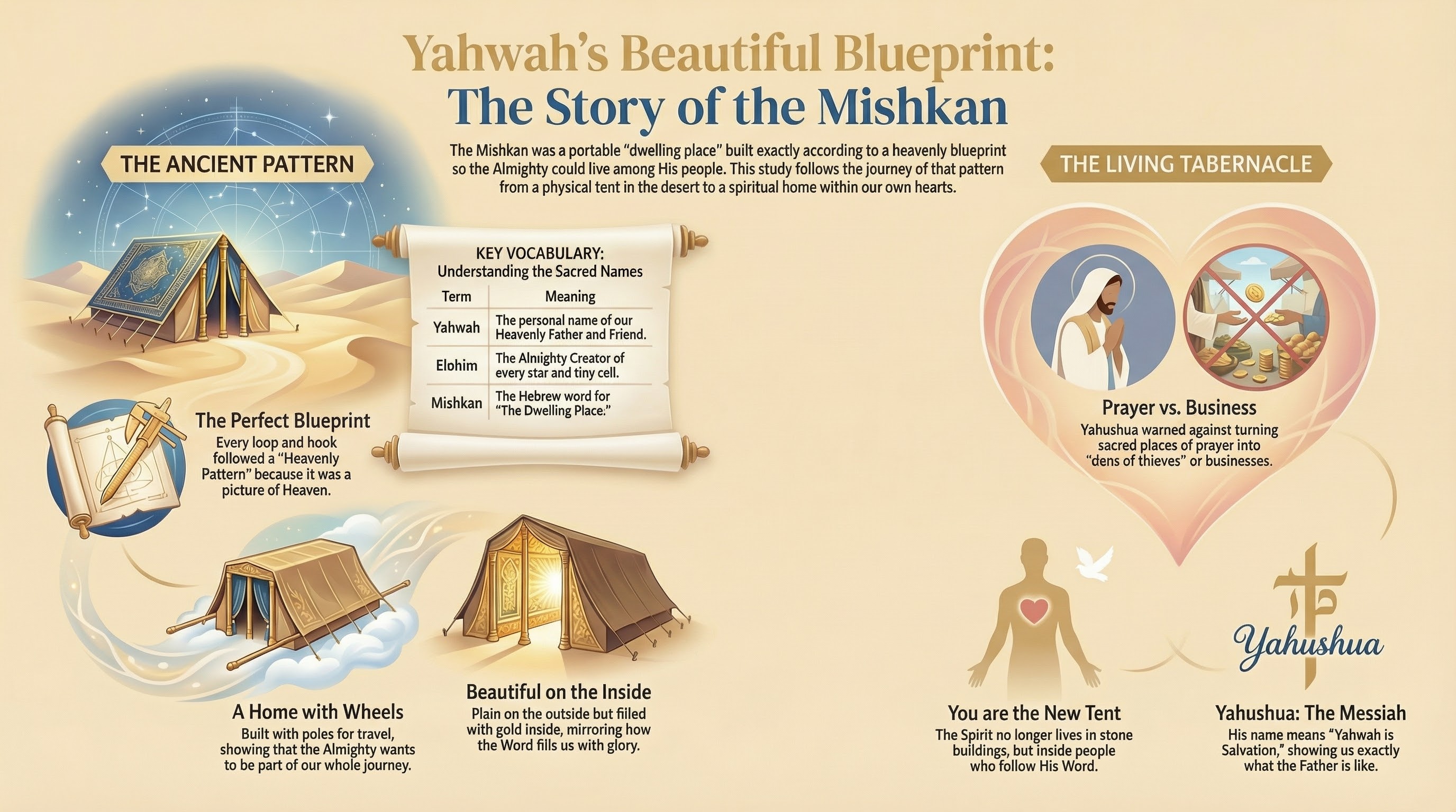 The Mishkan: Yahwah’s Pattern for a Sacred Home